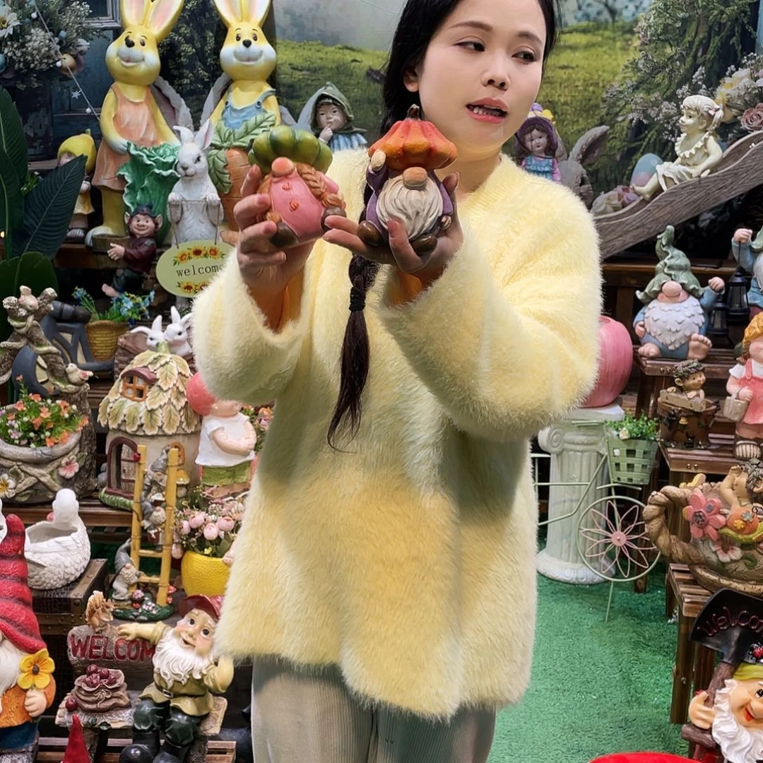 摆件花园摆件红红火火