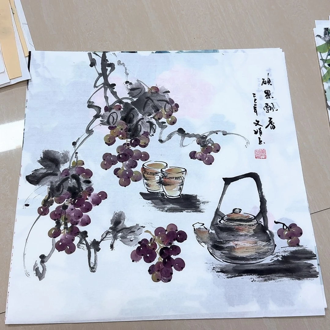 国画国画作品集一个