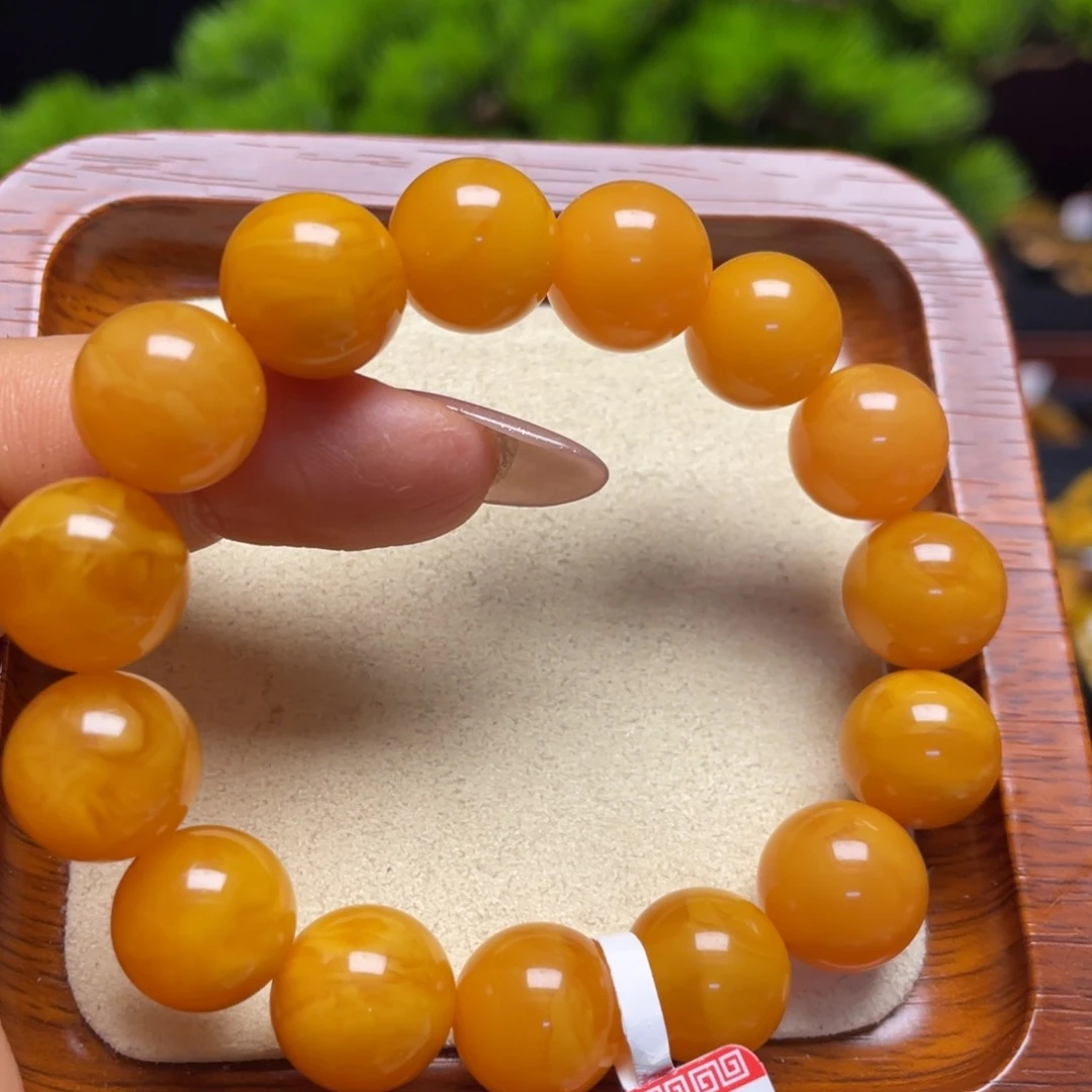 蜜蜡手链未镶嵌手串