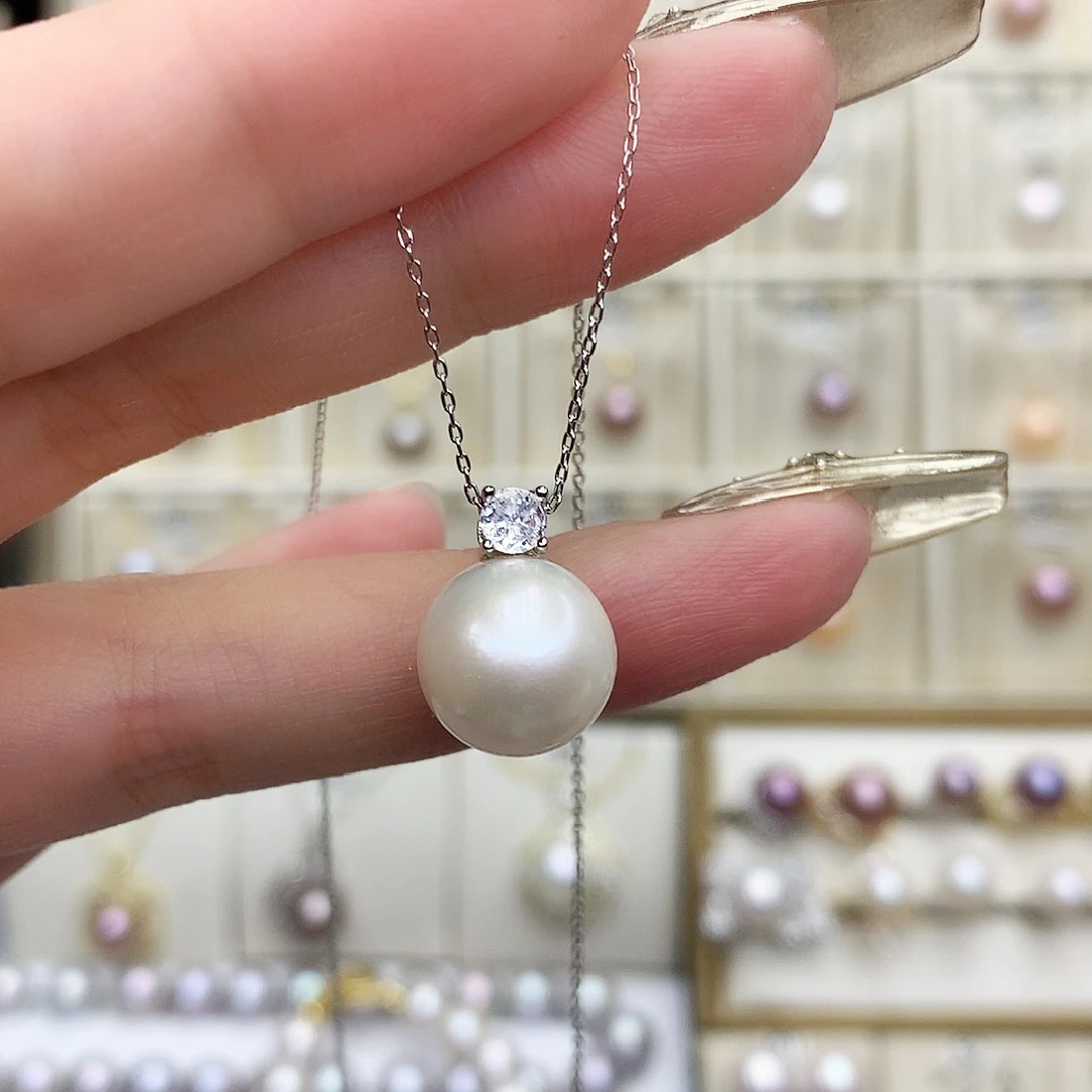 淡水珍珠颈饰合金