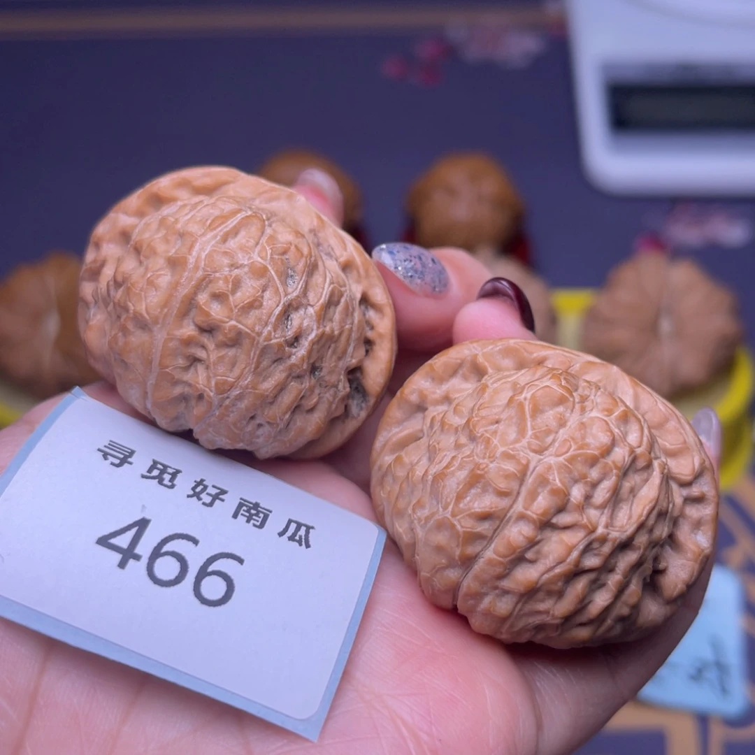 文玩核桃把件南瓜42 466