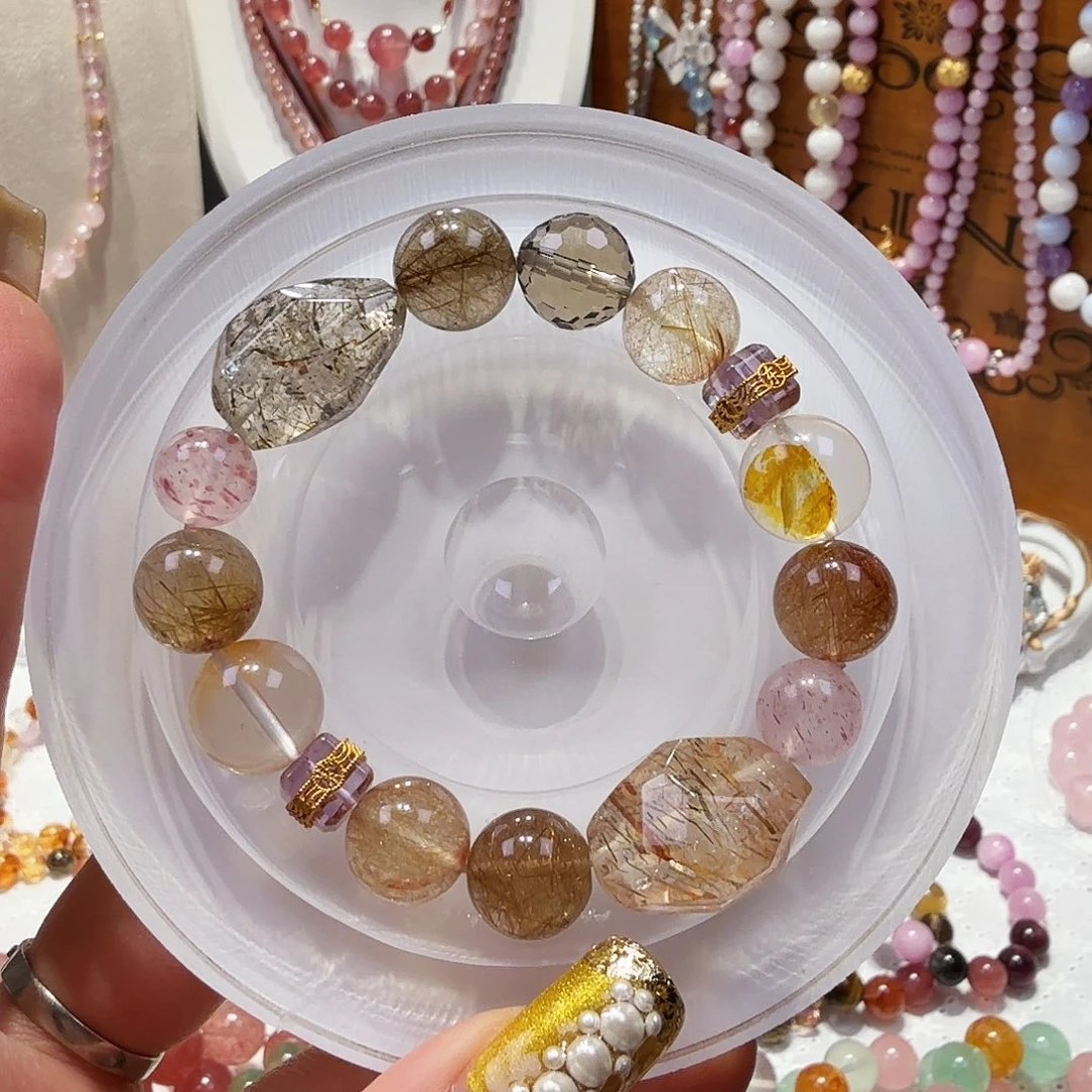 手串银S925镶嵌水晶