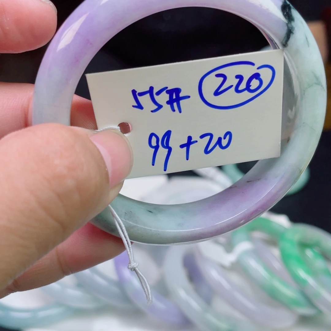 翡翠未镶嵌手镯220