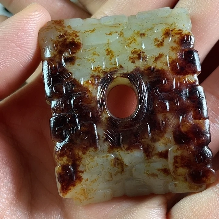 大***大和田玉未镶嵌挂件