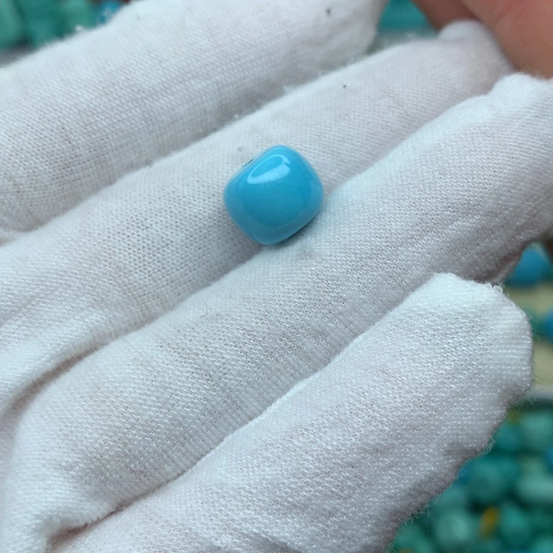 高瓷蓝老型珠尺寸10.2