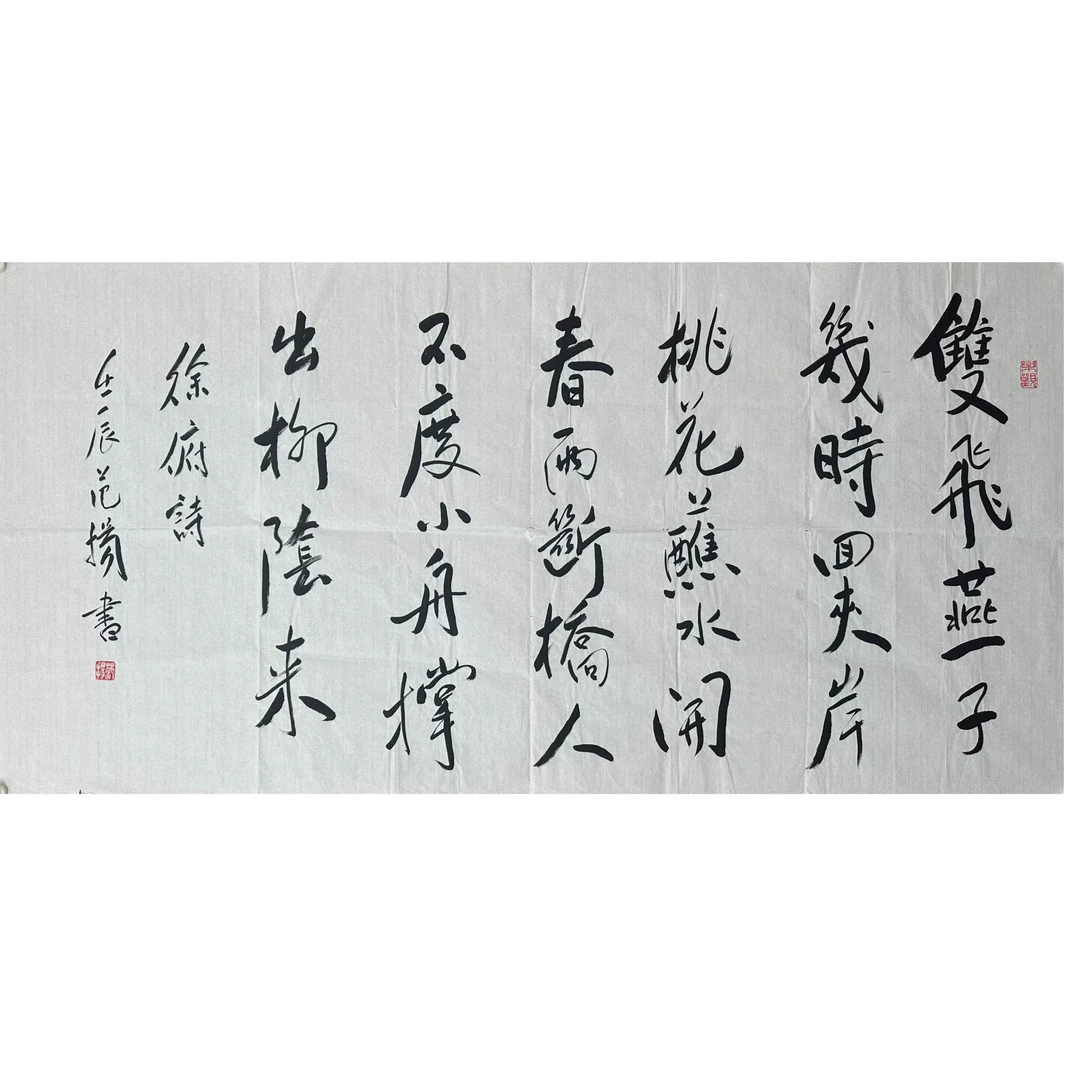 F-R-988 范杨 书法 69cm×137cm 软片-A