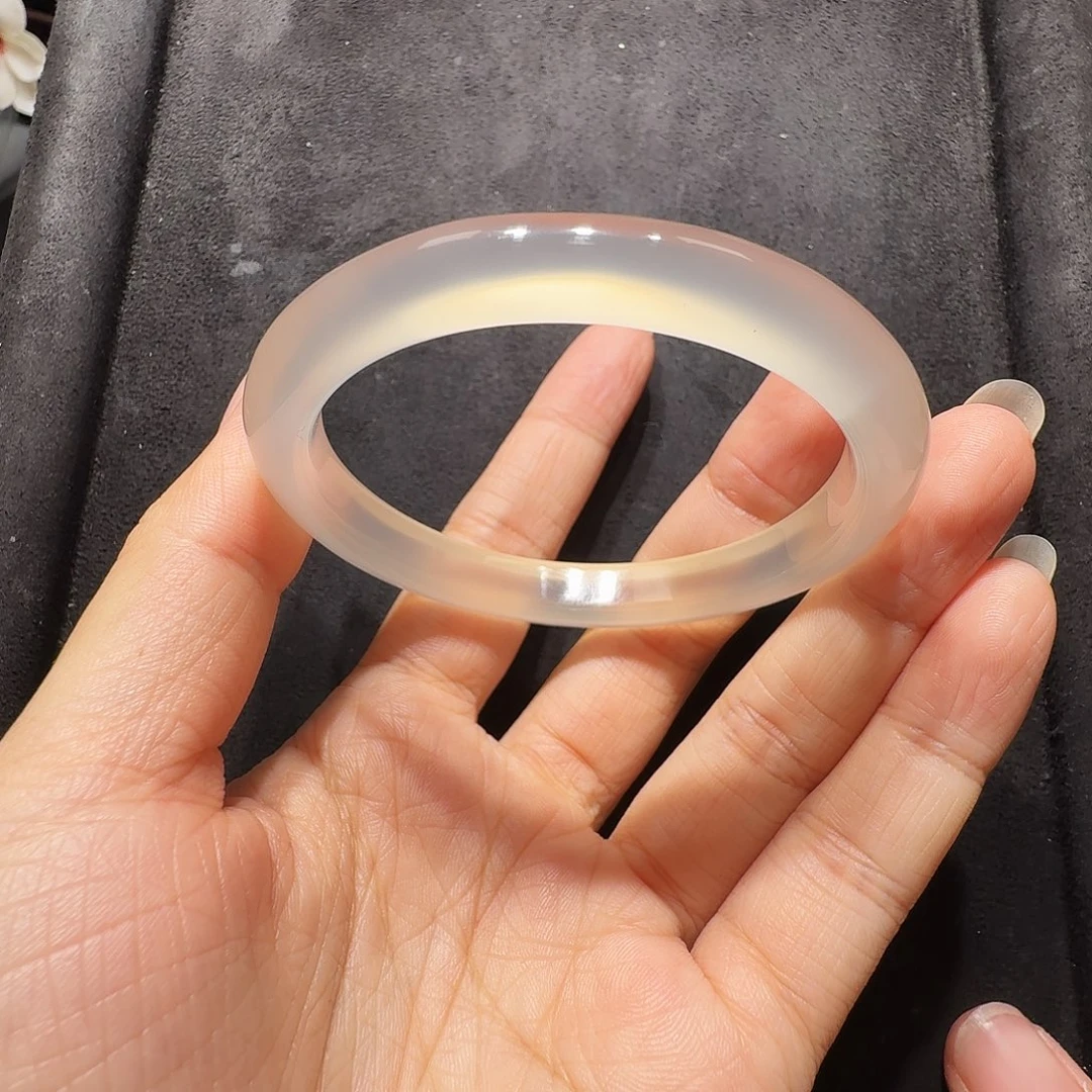 糖***)玛瑙/玉髓未镶嵌手镯