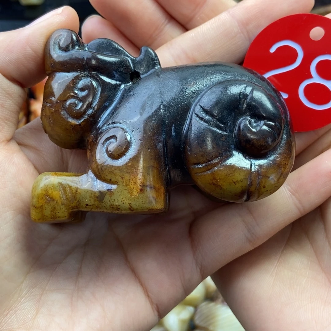 和田玉（糖玉）未镶嵌颈饰
