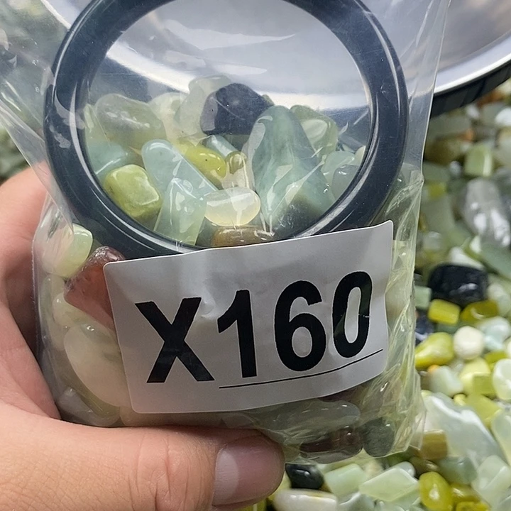 未镶嵌蛇纹石玉鱼缸石