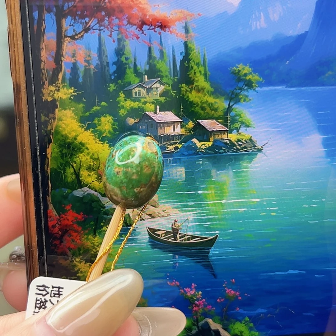 未镶嵌绿松石珠宝奇石