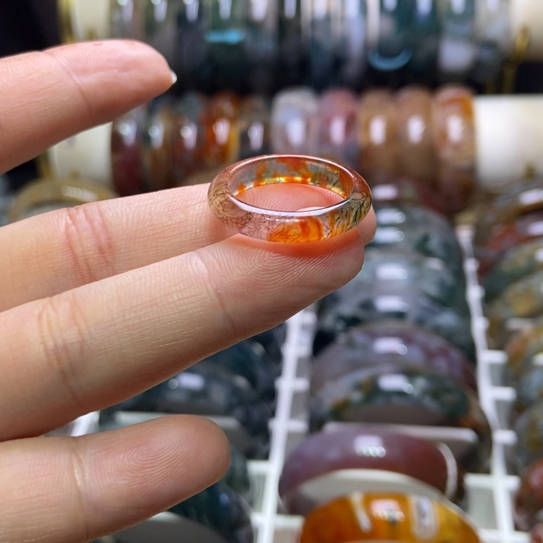 玛瑙/玉髓手镯未镶嵌青华苑18