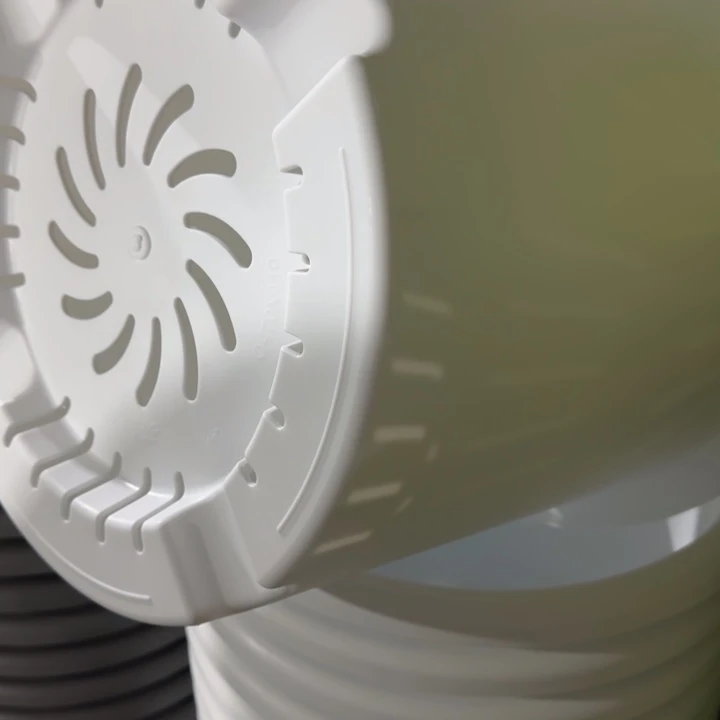 四季9号8个白色口径46高40花盆