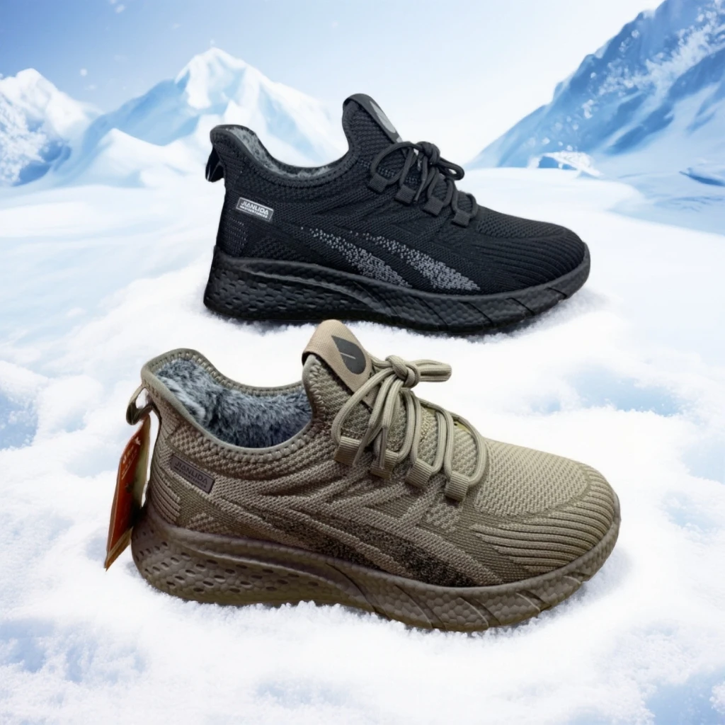 磁疗震动功能鞋超级防寒保暖男女同款