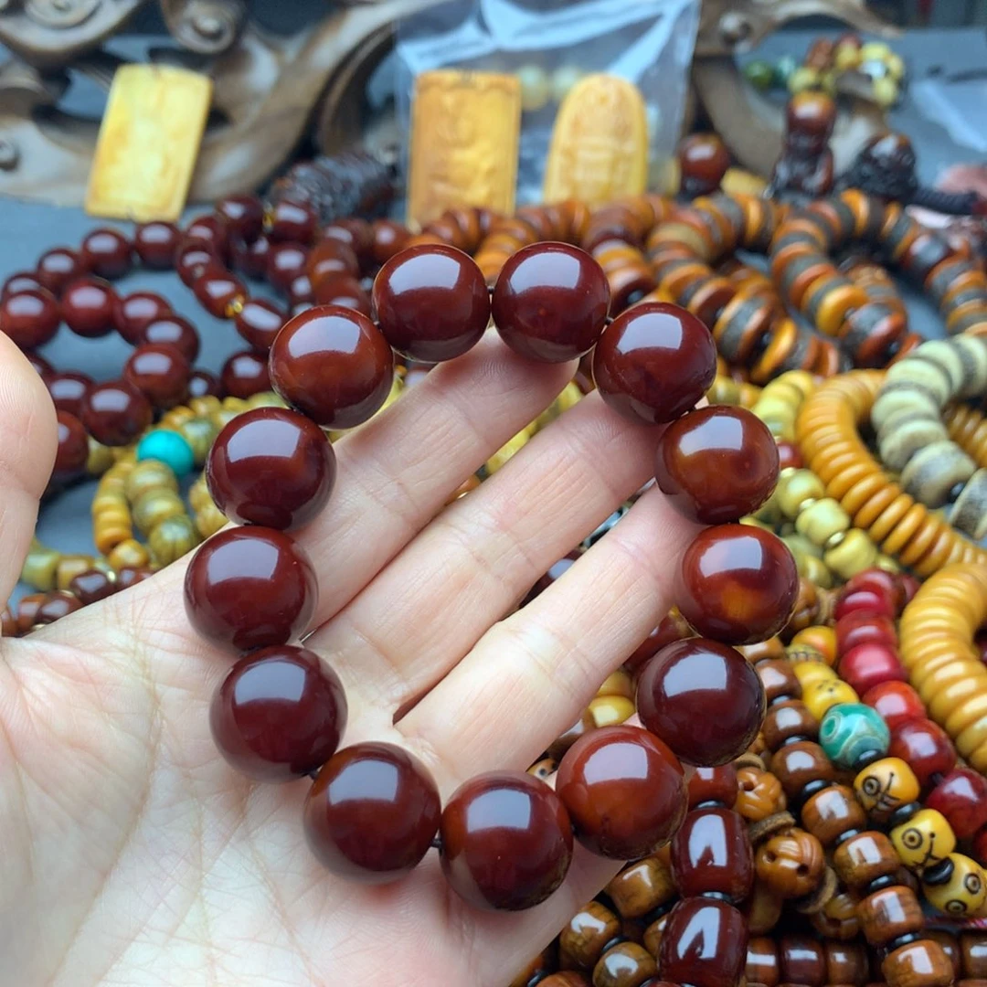 坤***哥牛骨手串/手链牦牛角手串