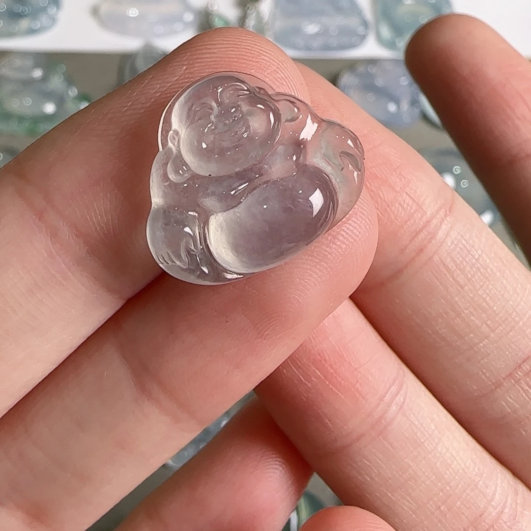 翡翠未镶嵌颈饰