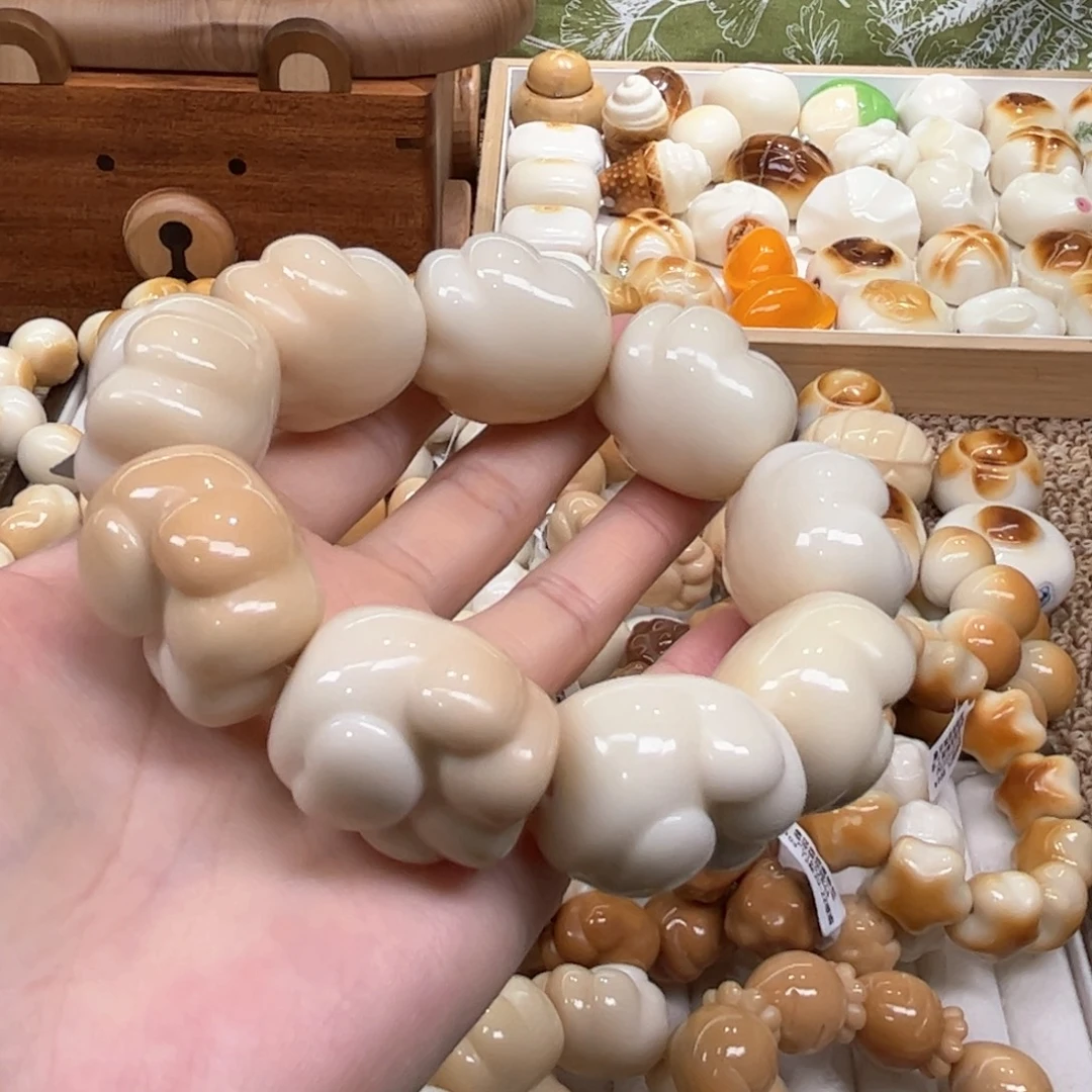 手串菩提根/象牙果9.28.13象牙果溏心狗爪微瑕