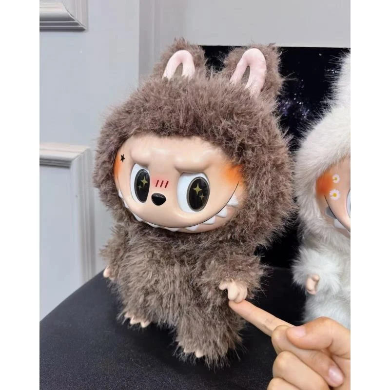 【国版】高品质拉布布zimomo大首领搪胶毛绒公仔挂件摆件
