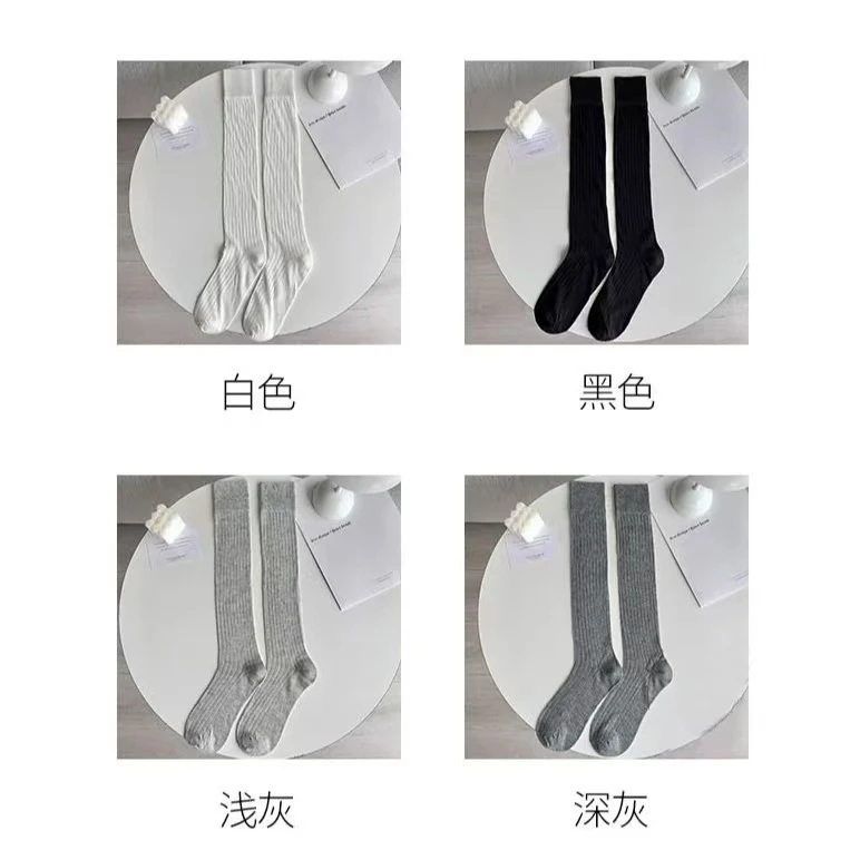 SUSU 【小腿袜】ins韩版小腿袜子百搭jk芭蕾风高筒袜