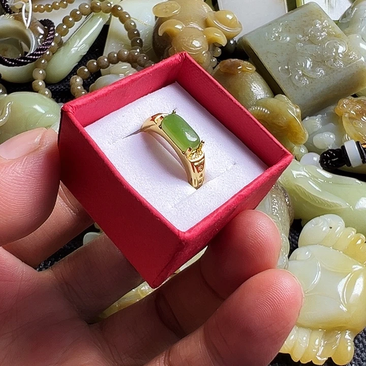 和田玉未镶嵌吊坠(不含链)