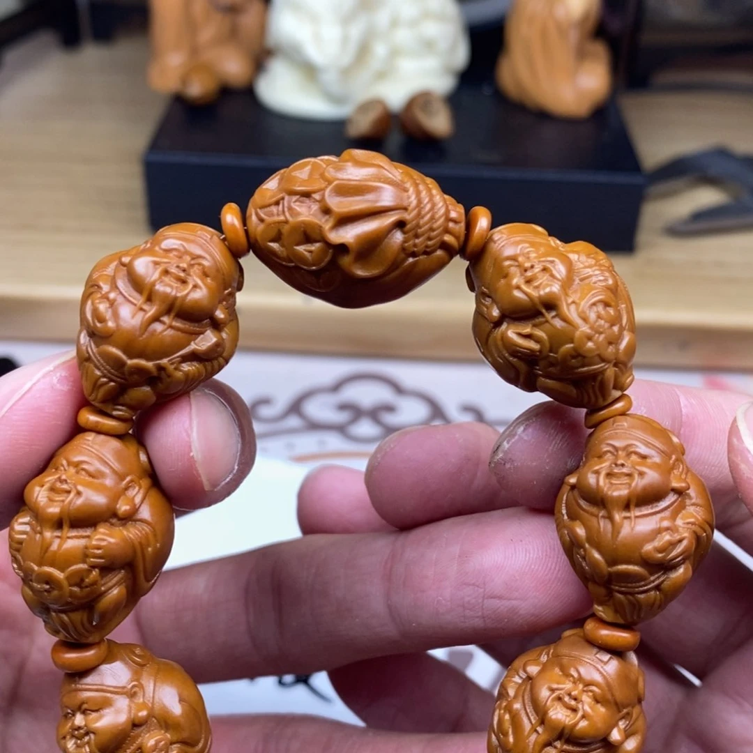 橄榄核手串/手链橄榄核雕工艺手串