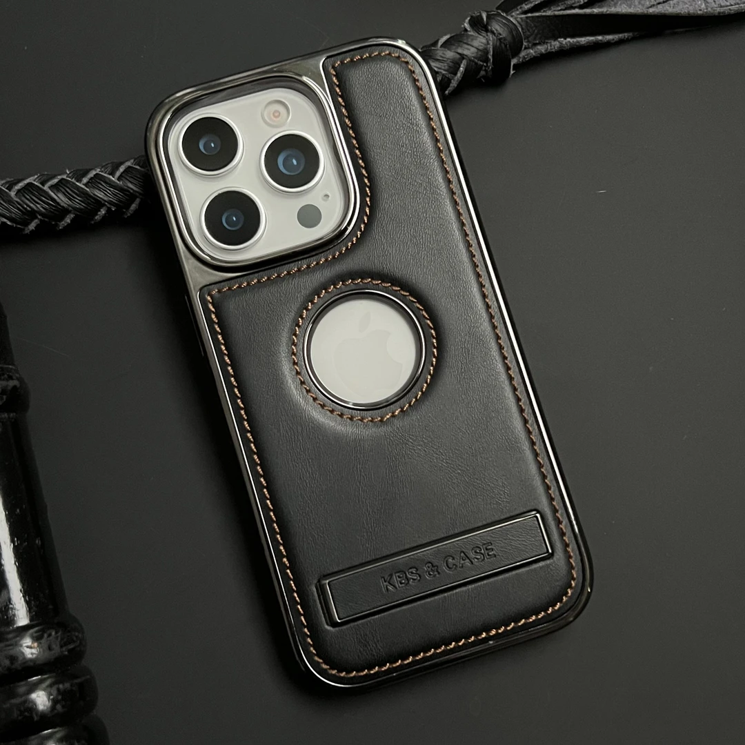 ⌈皮革臻品⌋新中式手机壳小众高级感适用于苹果16Promax系列