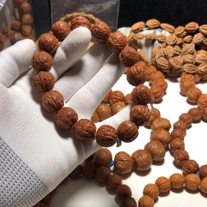 文玩核桃手串元宝一道筋