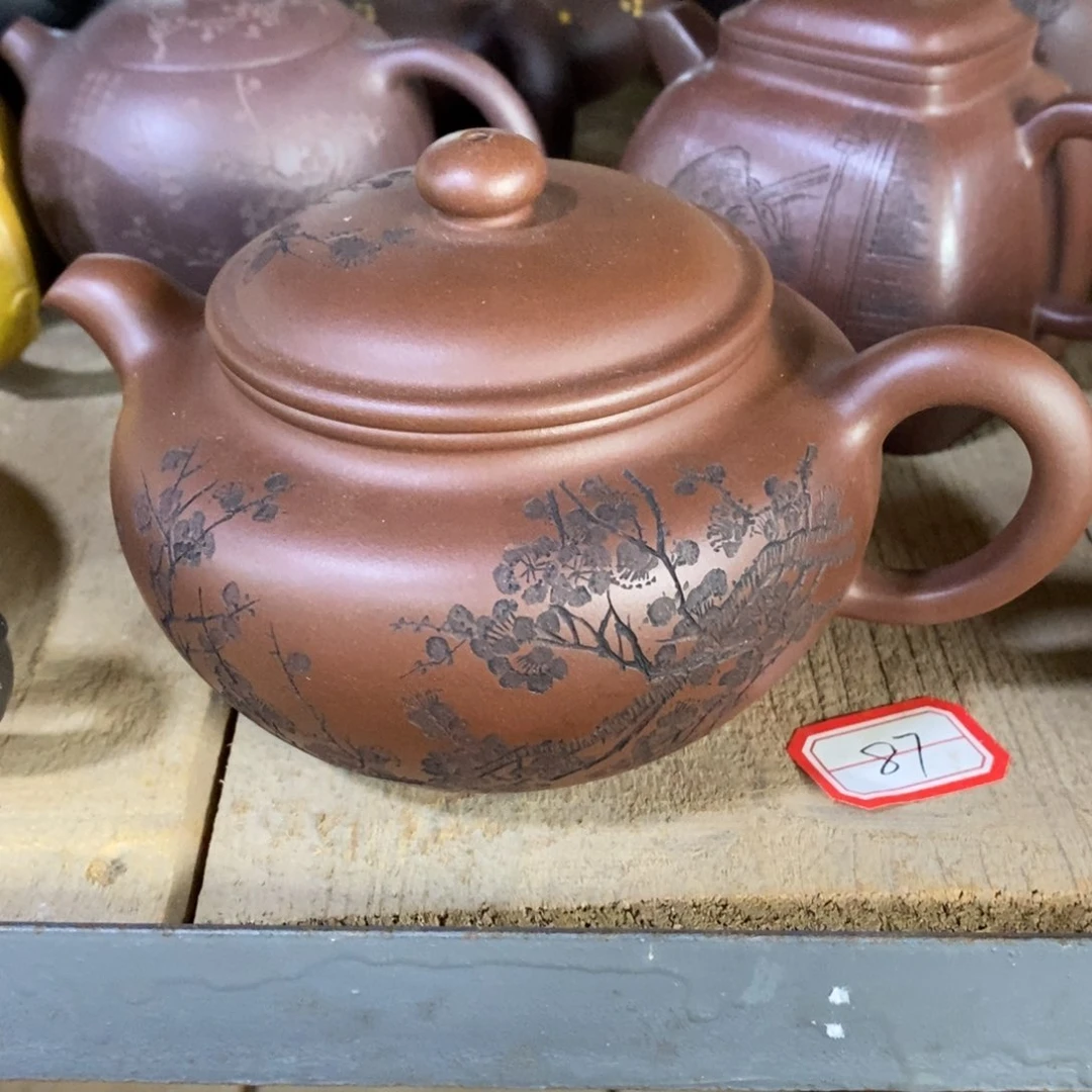 茶壶紫泥原矿手工160
