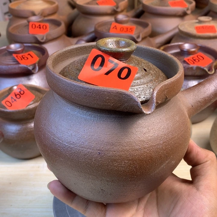 云南手工柴烧烤茶罐800毫升