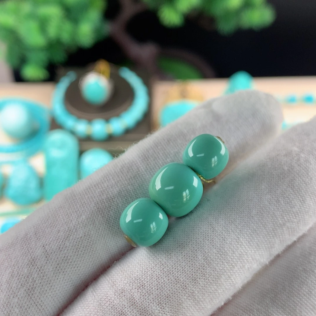 【闪购商品】绿松石珠宝奇石卡10未镶嵌