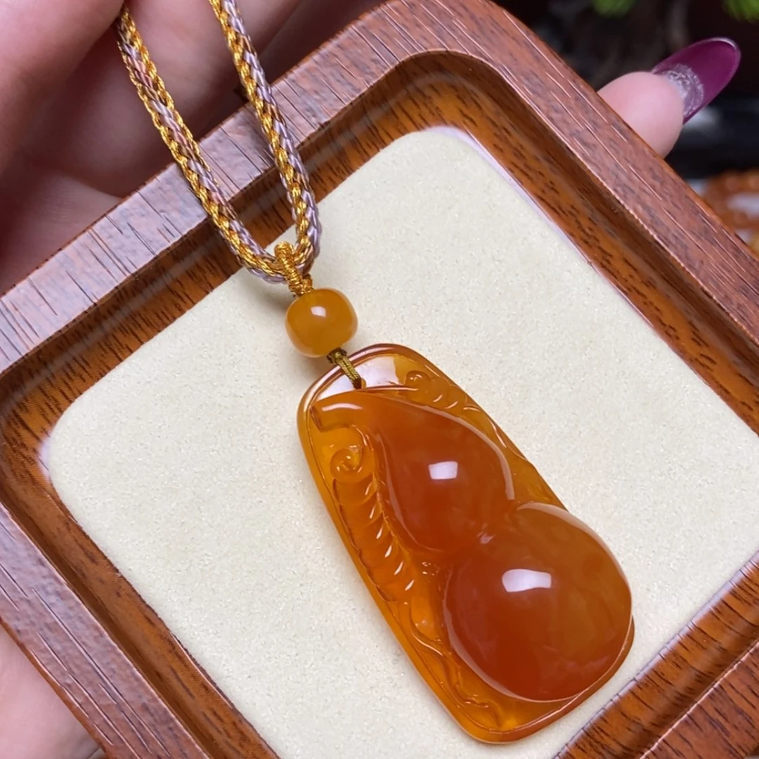 【闪购商品】蜜蜡颈饰未镶嵌项链