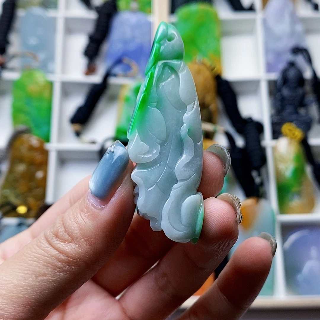 翡翠未镶嵌颈饰翡翠A货