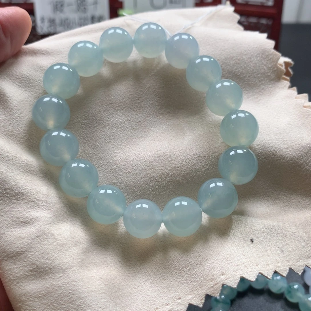 定制翡翠未镶嵌卡13.8 16颗