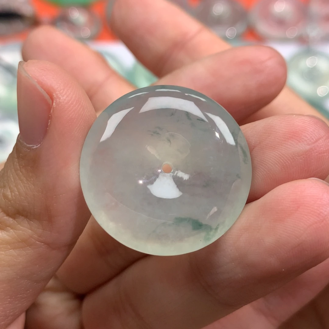 翡翠未镶嵌颈饰27
