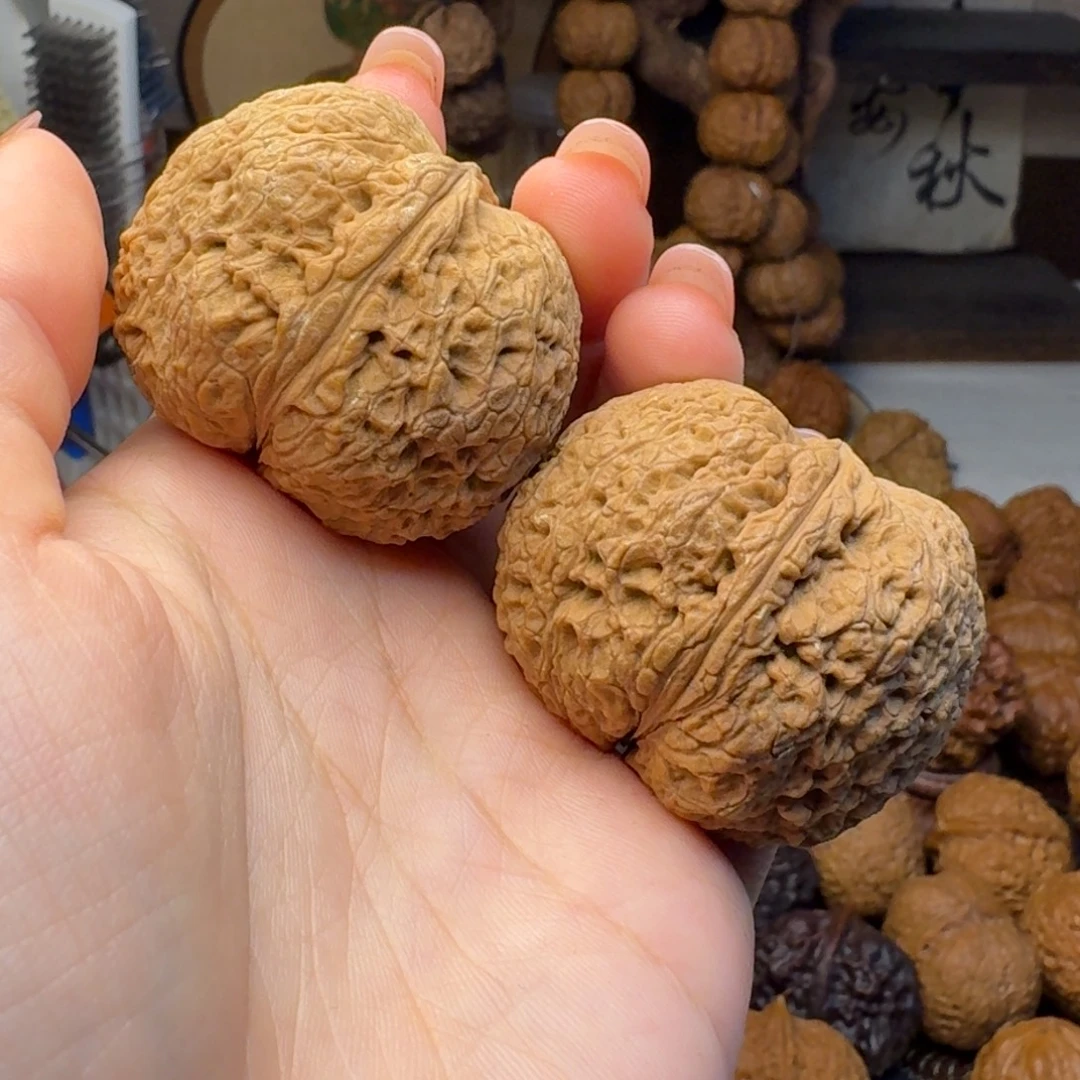 把件文玩核桃火麒麟43.8