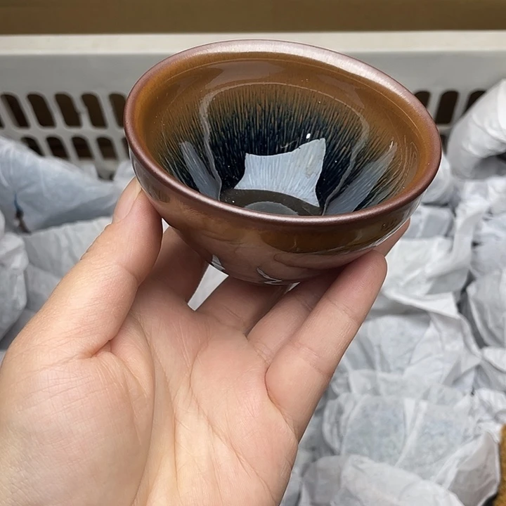 茶盏建窑建盏主人杯
