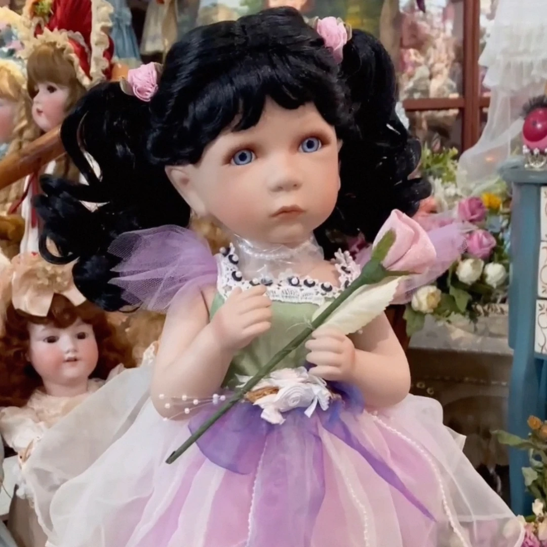 国外古董陶瓷娃娃 50厘米孤品 顺丰到付 售出不退换