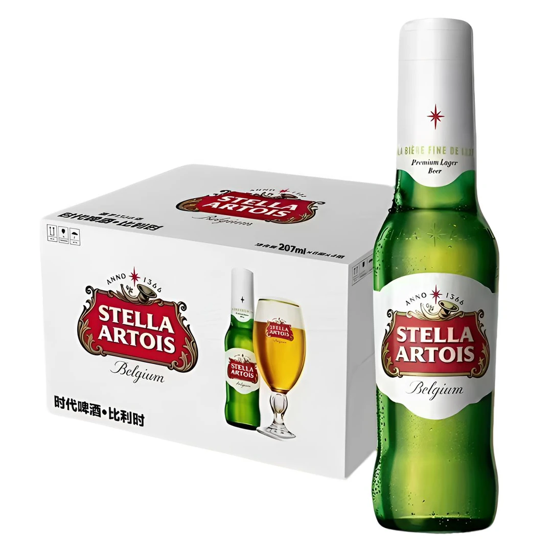 时代啤酒310ml*24瓶（整箱）国产/萨兹酒花/全麦酿造  漾客26.7效期