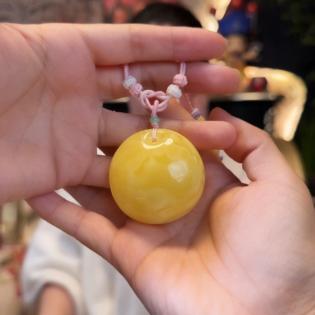 蜜蜡吊坠(不含链)未镶嵌