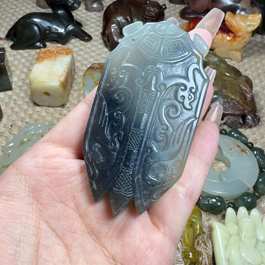 吊坠白玉菩提挂件