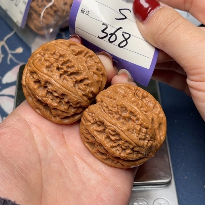 文玩核桃把件粗筋44