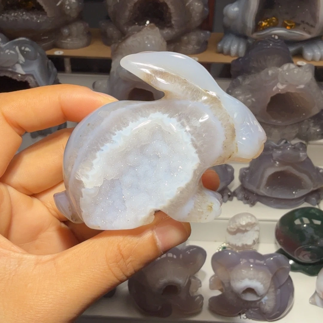 玛瑙/玉髓未镶嵌摆件