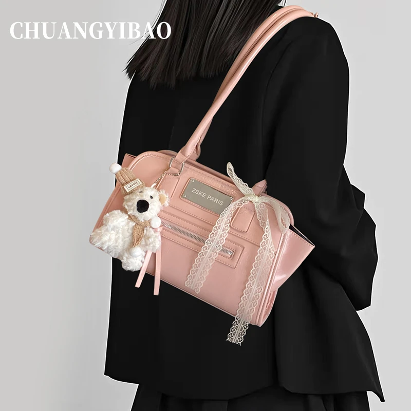 大容量包包女夏季2025新款潮流小众设计单肩腋下包韩版通勤休闲包