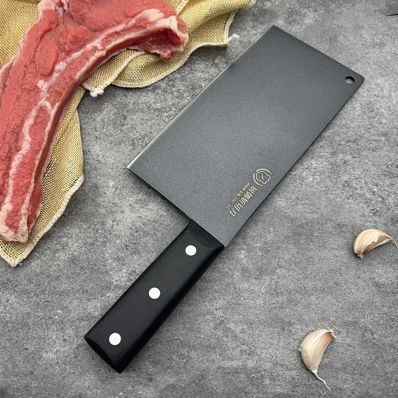 钨钼粉末钢斩骨刀家用斩切两用锋利厨房斩切刀厨师专用斩鸡鸭鹅刀
