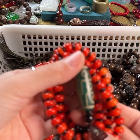 滴血莲花菩提吊坠