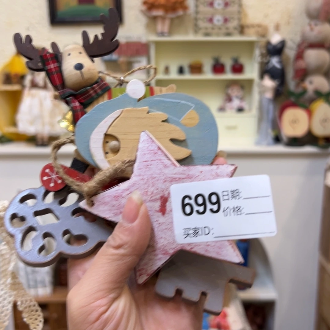 木外贸出口样品挂件摆件微瑕699