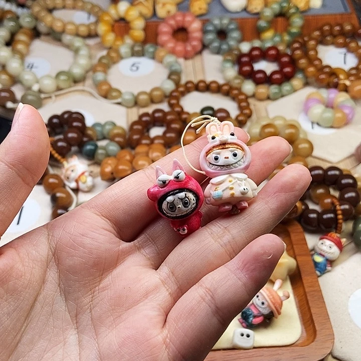 菩提根/象牙果手串『****』c22