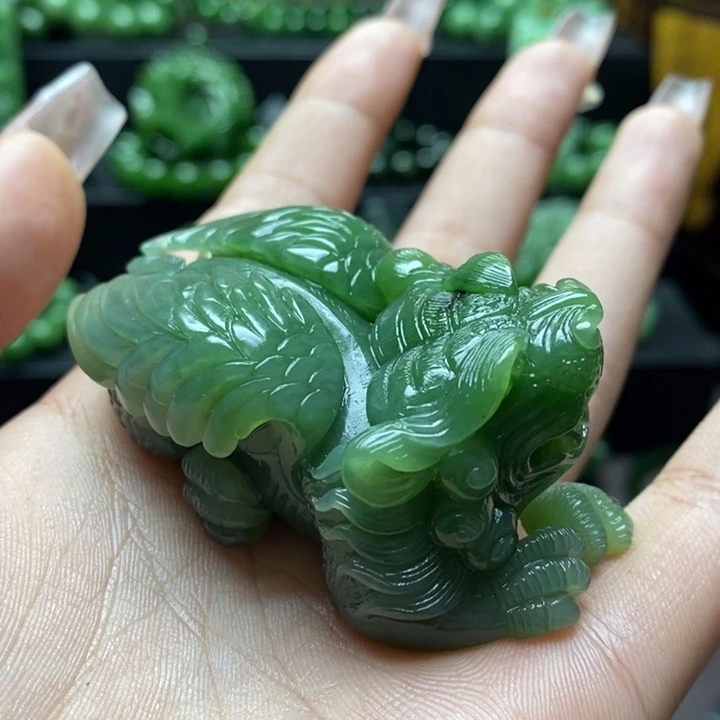 和田玉手把未镶嵌