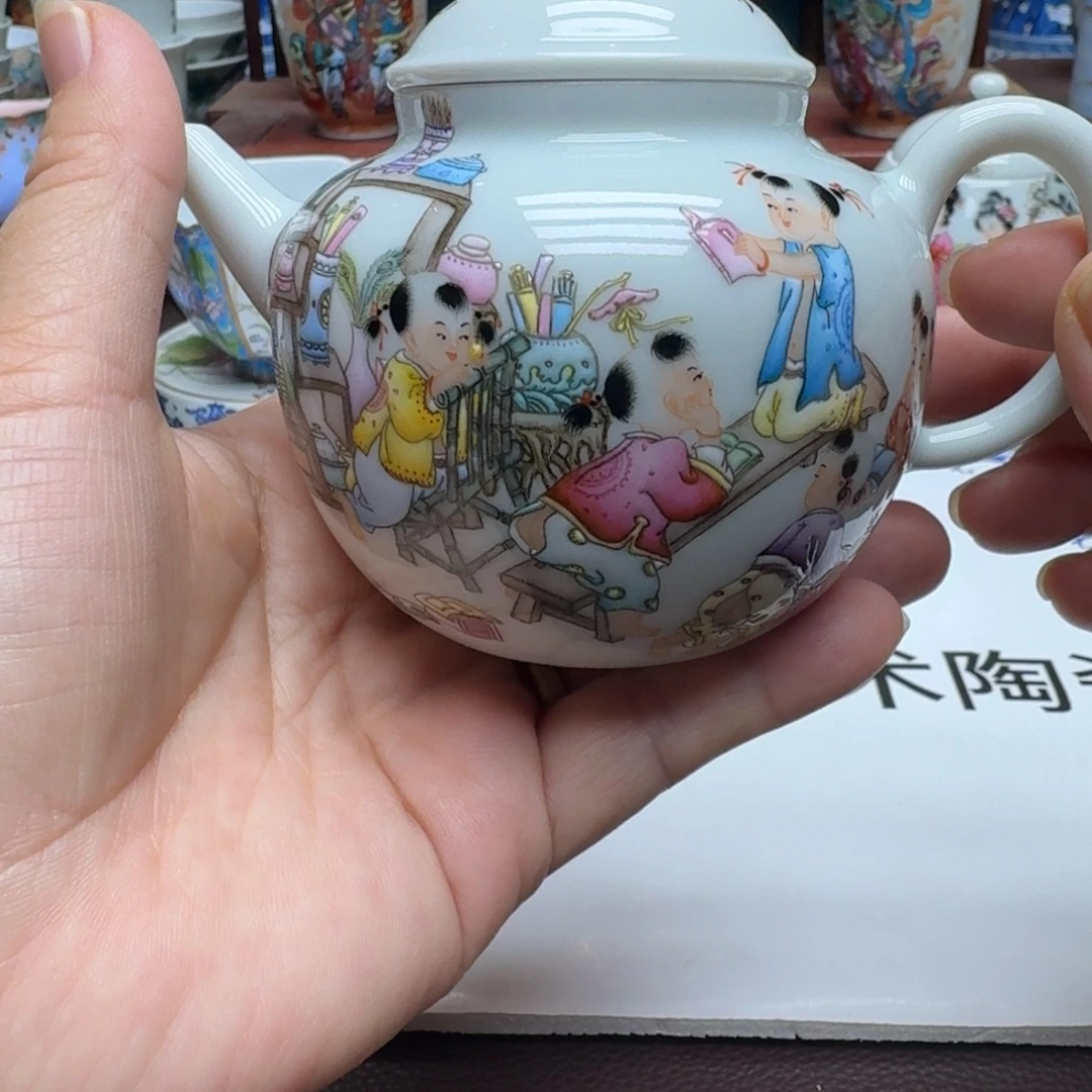 景德镇手工手绘展示