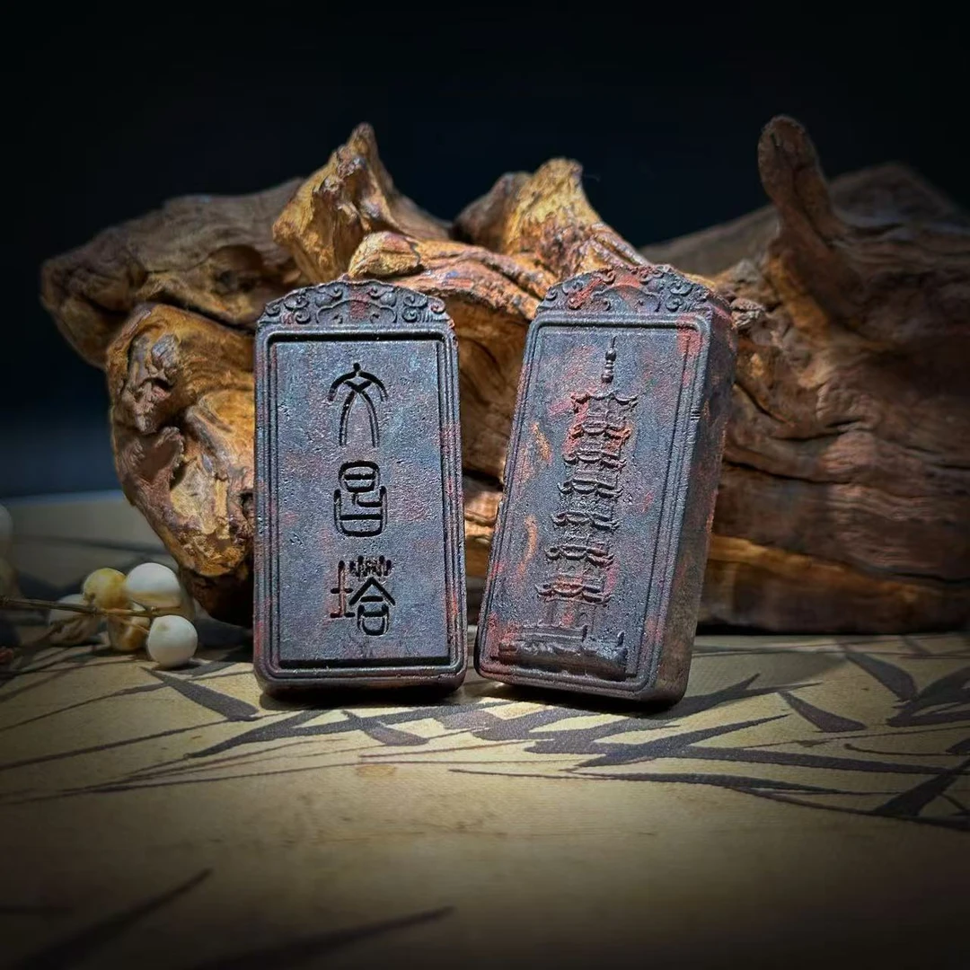【缪老师严选】SJ1530 引鹤入境/方牌吊坠 多样性发其一