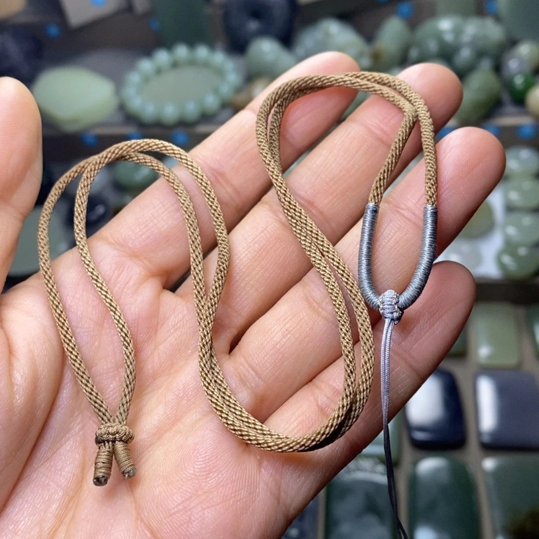 和田玉颈饰未镶嵌雪*